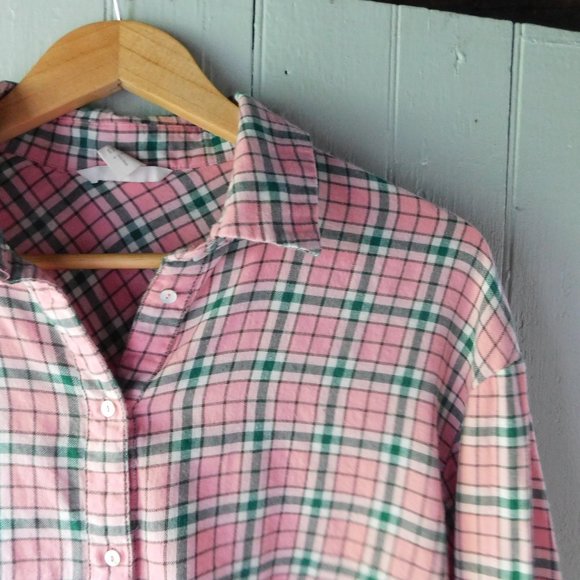 🎀Pink Artists Flannel Shirt - Picture 2 of 14